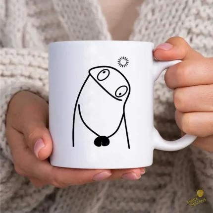 Flork Tildado con Ícono de Carga Vector para Sublimar Humor