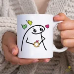 Flork con Anillo de Compromiso y Corazones Vector para Sublimar