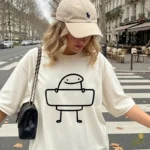 Flork con Cartel en Blanco Vector Editable para Sublimación