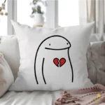 Flork con Corazón Roto Vector de Humor para Sublimación