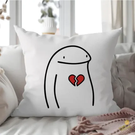 Flork con Corazón Roto Vector de Humor para Sublimación