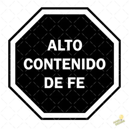 GRATIS Diseño Alto Contenido de Fe Sello Vector para sublimación