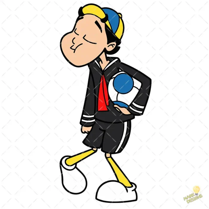 GRATIS Vector Quico Llorando El Chavo Animado para Sublimación