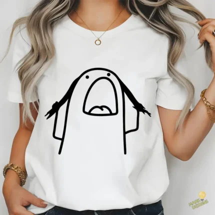 Gratis Flork Gritando con Brazos Abiertos Vector para Sublimación