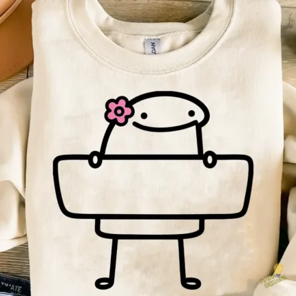 Gratis Flork Mujer con Cartel Editable Vector para Sublimar