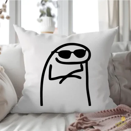 Gratis Flork con Lentes de Sol y Brazos Cruzados Vector para Sublimación