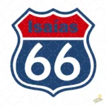 Gratis Isaías 66 Vector cristiano Estilo Ruta 66 para sublimación