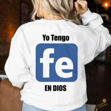 Gratis Yo Tengo Fe en Dios Vector Estilo Facebook para sublimación