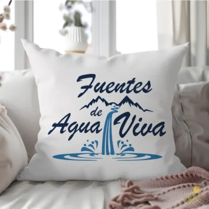 Logo Cristiano Fuentes de Agua Viva Vector para Remeras y Eventos