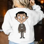 Mr. Bean Personaje Animado Vector para Sublimación Clásico