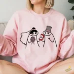 Personaje Flork Novios con Ramo y Anillo Diseño Vectorial Casamiento