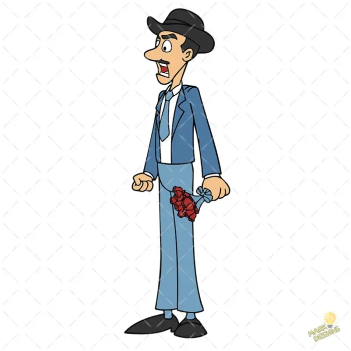 Profesor Jirafales El Chavo Animado Vector para Sublimación Clásico