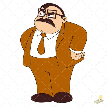 Señor Barriga El Chavo Animado Vector de Sublimación Infantil