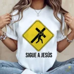 Sigue a Jesús Vector Señal de Trabajo para sublimación