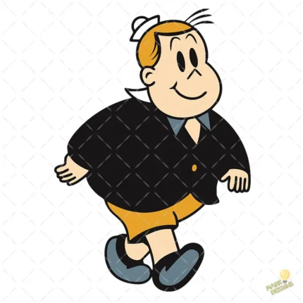 Tobi Amigo de Lulú Vector para Sublimación Infantil Personaje Clásico