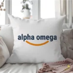 Vector Alpha Omega Estilo Parodia Amazon para Sublimación
