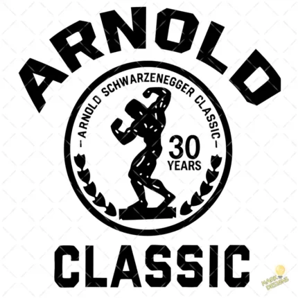 Vector Arnold Schwarzenegger Classic 30 Years para Sublimación y Remeras