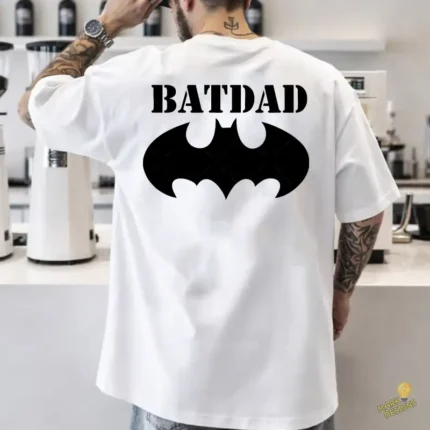 Vector Batdad Estilo Batman para Sublimación y Estampado