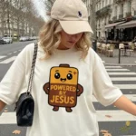 Vector Batería Pilas Kawaii Powered by Jesús para Sublimación y Stickers