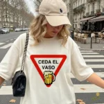 Vector Ceda el Vaso Señal Cerveza Diseño para Sublimación Chopp