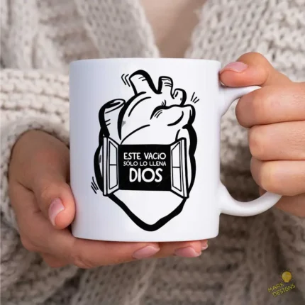 Vector Corazón Ventana Este Vacío Solo Lo Llena Dios Sublimación