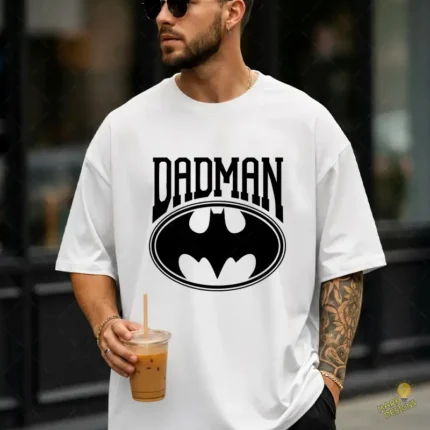 Vector Dadman Estilo Batman para Sublimación y Estampado