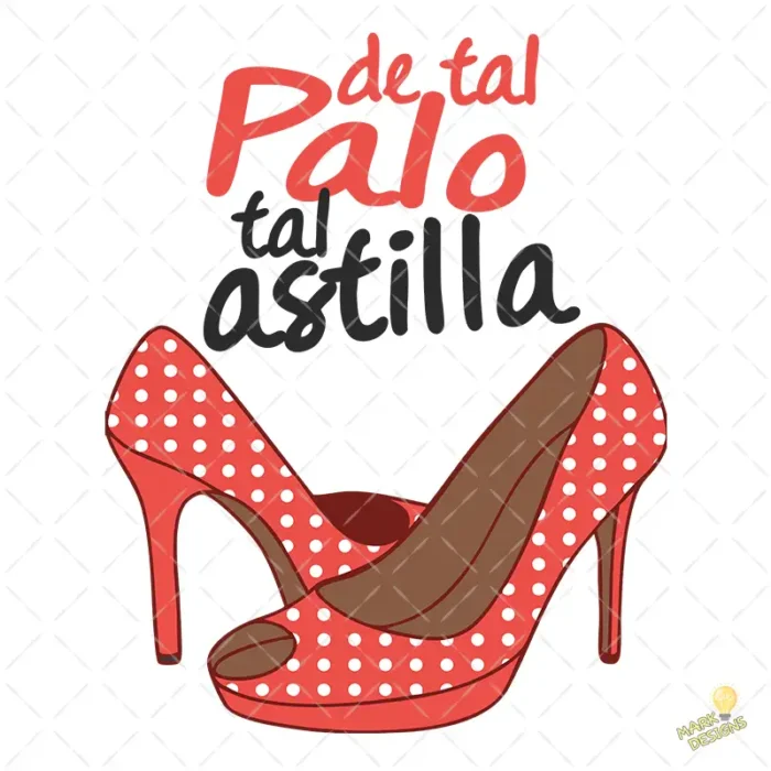 Vector De Tal Palo Tal Astilla Zapatos Rojos para Sublimación