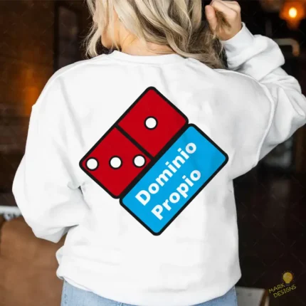 Vector Dominio Propio Estilo Parodia Domino's para Sublimación
