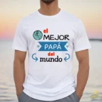 Vector El Mejor Papá del Mundo Mapamundi para Sublimación