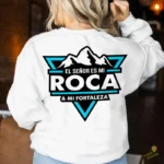 Vector El Señor es mi Roca y mi Fortaleza Montañas para Sublimación