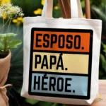 Vector Esposo Papá Héroe Diseño Retro Vintage para Sublimación