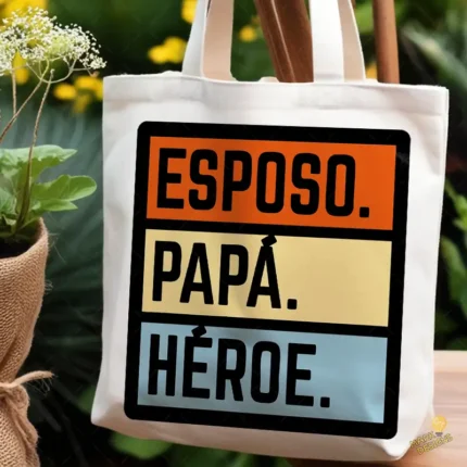 Vector Esposo Papá Héroe Diseño Retro Vintage para Sublimación