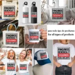 Vector Fingimos Demencia y Seguimos Adelante Diseño Sublimación - Image 3