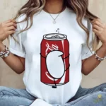 Vector Flork Abrazando Lata Refresco Diseño para Sublimación