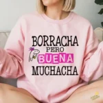 Vector Flork Borracha Pero Buena Muchacha Diseño Sublimación