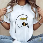 Vector Flork Comiendo Hamburguesa Diseño para Sublimación Humor