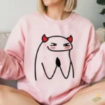 Vector Flork Diablito Coqueto Diseño para Sublimación Humor Parejas