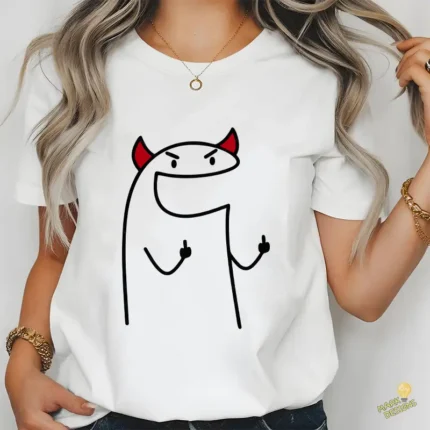 Vector Flork Diablito Enojado Gesto Grosero Diseño Sublimación