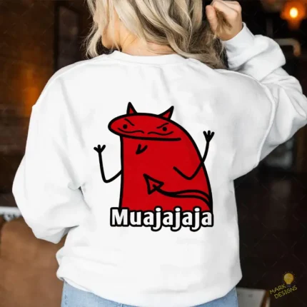 Vector Flork Diablito Muajajaja Diseño para Sublimación Humor