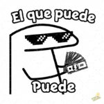 Vector Flork El Que Puede Puede Diseño Sublimación Humor