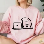 Vector Flork Laptop con Corazón Diseño para Sublimación Amor Online