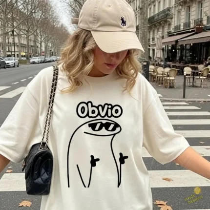 Vector Flork Obvio con Lentes de Sol Diseño para Sublimación Humor