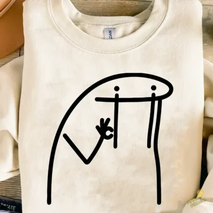 Vector Flork Señal OK Todo Bien Llorando Diseño para Sublimación Humor