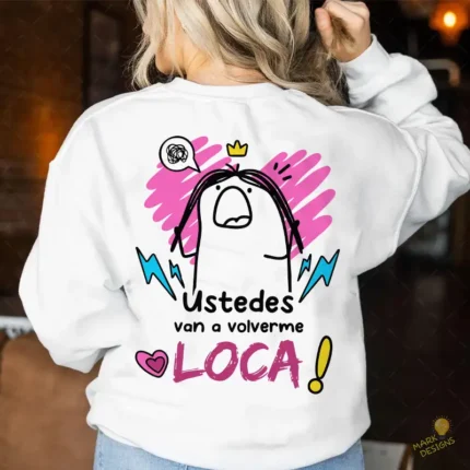 Vector Flork Ustedes van a volverme LOCA Diseño para Sublimación