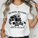 Vector Gorila Gym No Pain No Gain Shut Up and Train para Sublimación