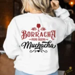 Vector Gratis Borracha Pero Buena Muchacha Diseño para Sublimación