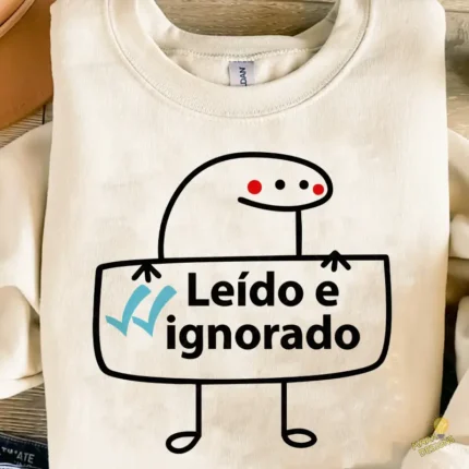 Vector Gratis Flork Leído e Ignorado Diseño para Sublimación Humor