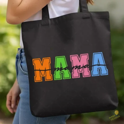 Vector Gratis MAMÁ Estilo Universitario para Sublimación