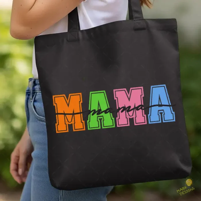 Vector Gratis MAMÁ Estilo Universitario para Sublimación