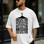 Vector Insistir Persistir Resistir Montaña para Sublimación Deportiva